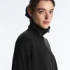 Chaqueta de corte recto con modal Soft Touch Chaqueta de corte recto con modal Soft Touch