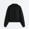 Chaqueta de corte recto con modal Soft Touch Chaqueta de corte recto con modal Soft Touch