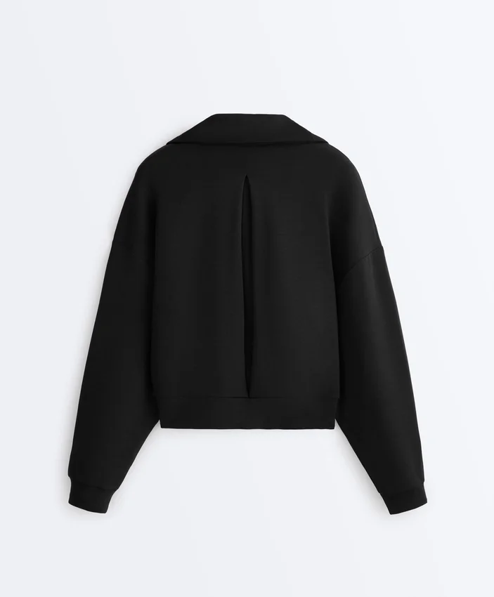Chaqueta de corte recto con modal Soft Touch Chaqueta de corte recto con modal Soft Touch