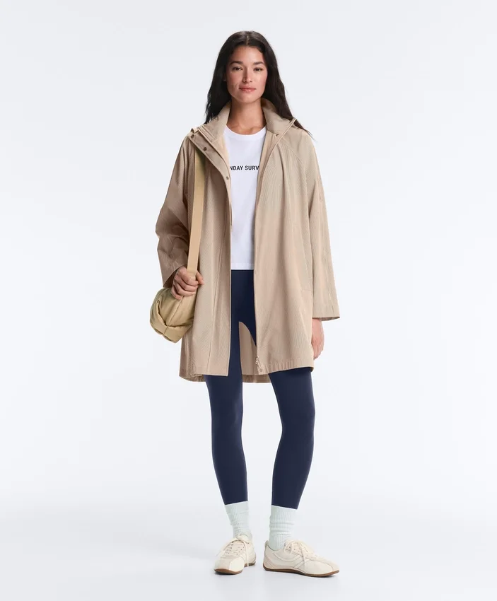 Chaqueta de cuadros vichy ultraligera e impermeable 10K Chaqueta de cuadros vichy ultraligera e impermeable 10K