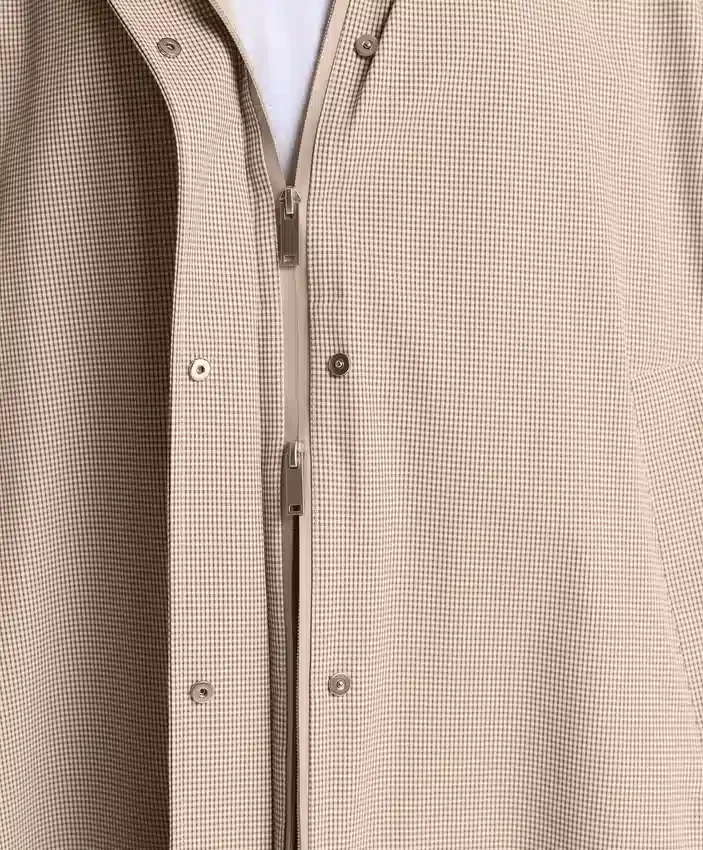 Chaqueta de cuadros vichy ultraligera e impermeable 10K Chaqueta de cuadros vichy ultraligera e impermeable 10K