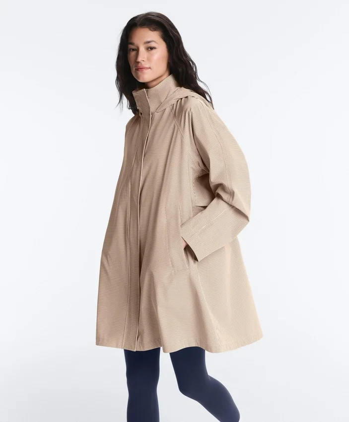 Chaqueta de cuadros vichy ultraligera e impermeable 10K Chaqueta de cuadros vichy ultraligera e impermeable 10K