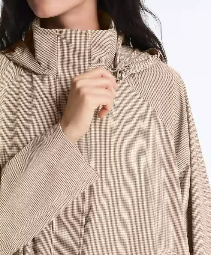 Chaqueta de cuadros vichy ultraligera e impermeable 10K Chaqueta de cuadros vichy ultraligera e impermeable 10K