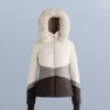 Chaqueta de esquí Primaloft® ajustada y resistente al agua con bloques de color