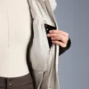 Chaqueta de esquí Primaloft® ajustada y resistente al agua con bloques de color