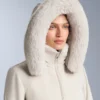 Chaqueta de esquí Primaloft® ajustada y resistente al agua con bloques de color