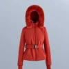Chaqueta de esquí Primaloft® resistente al agua y de corte superajustado Chaqueta de esquí Primaloft® resistente al agua y de corte superajustado