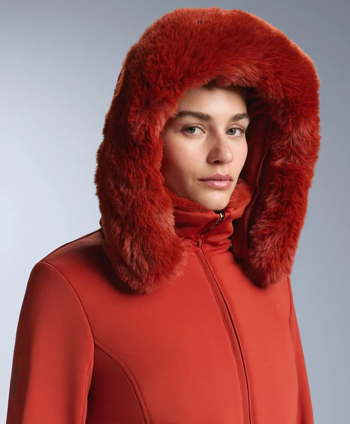 Chaqueta de esquí Primaloft® resistente al agua y de corte superajustado Chaqueta de esquí Primaloft® resistente al agua y de corte superajustado