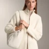 Chaqueta de imitación de piel de oveja