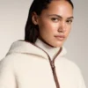 Chaqueta de imitación de piel de oveja con capucha Chaqueta de imitación de piel de oveja con capucha