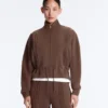 Chaqueta de modal Soft Touch con ribete