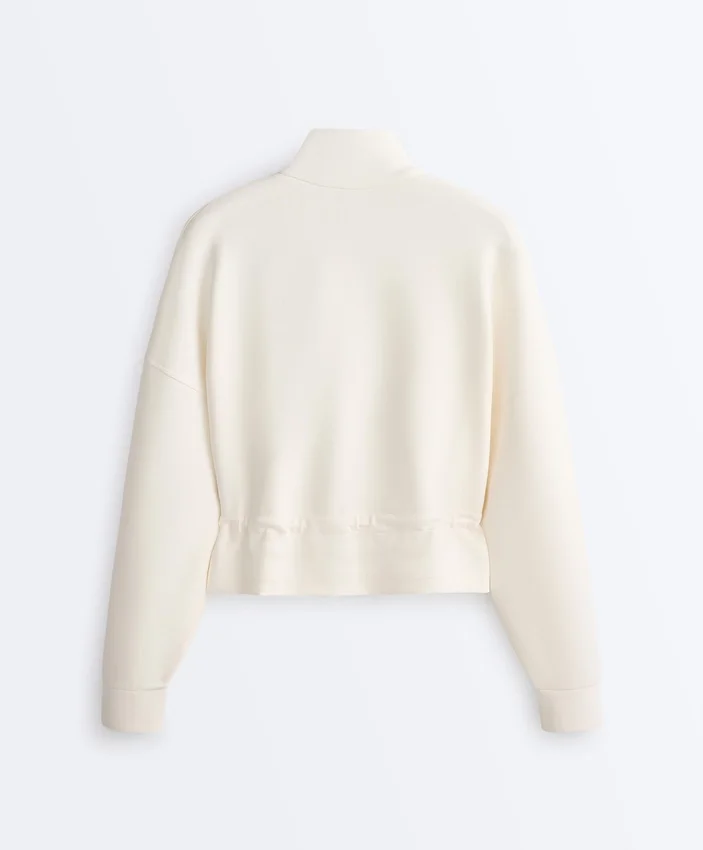 Chaqueta de modal Soft Touch con ribete Chaqueta de modal Soft Touch con ribete