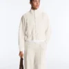 Chaqueta de modal Soft Touch con ribete Chaqueta de modal Soft Touch con ribete
