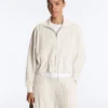 Chaqueta de modal Soft Touch con ribete Chaqueta de modal Soft Touch con ribete