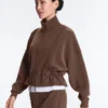 Chaqueta de modal Soft Touch con ribete