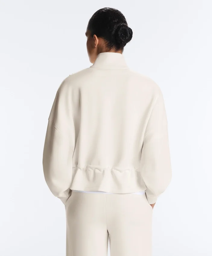 Chaqueta de modal Soft Touch con ribete Chaqueta de modal Soft Touch con ribete