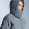 Chaqueta de pantalones cortos de esquí ligera, 80 % plumón y 20 % Minardi Piume, resistente al agua Chaqueta de pantalones cortos de esquí ligera, 80 % plumón y 20 % Minardi Piume, resistente al agua