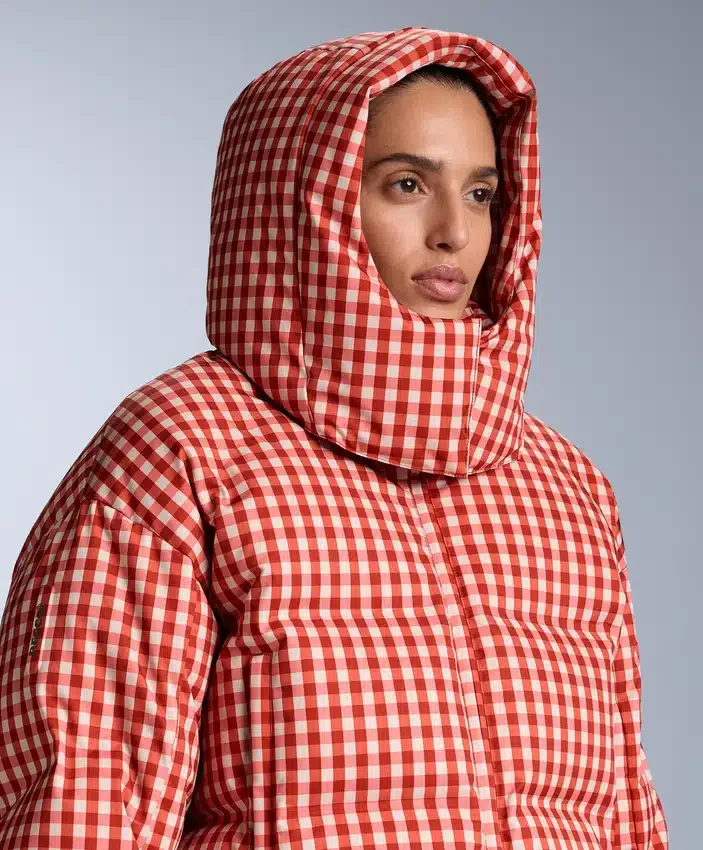 Chaqueta de pantalones cortos de esquí ligera, 80 % plumón y 20 % Minardi Piume, resistente al agua Chaqueta de pantalones cortos de esquí ligera, 80 % plumón y 20 % Minardi Piume, resistente al agua