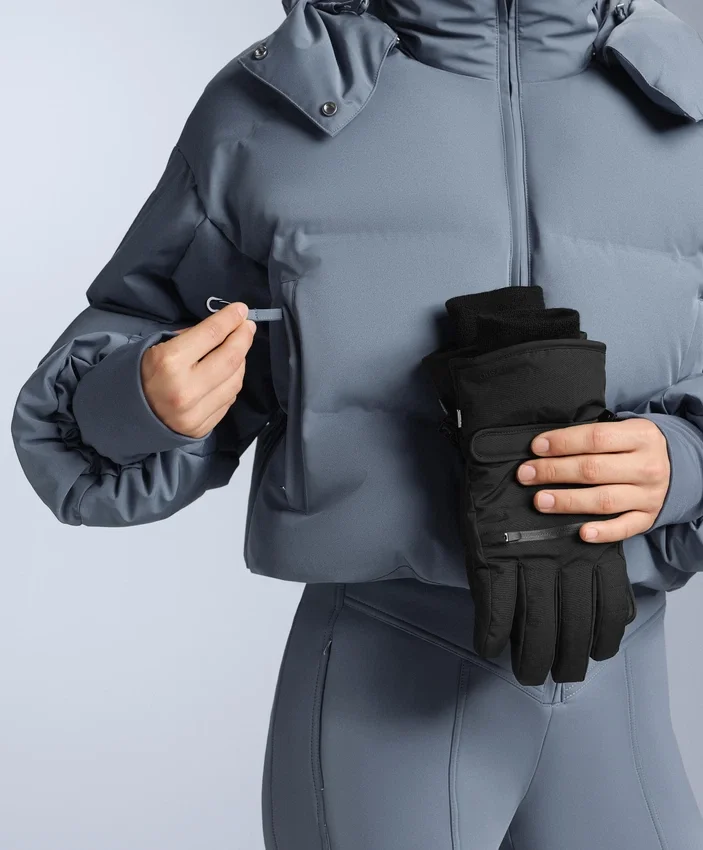 Chaqueta de pantalones cortos de esquí ligera, 80 % plumón y 20 % Minardi Piume, resistente al agua Chaqueta de pantalones cortos de esquí ligera, 80 % plumón y 20 % Minardi Piume, resistente al agua
