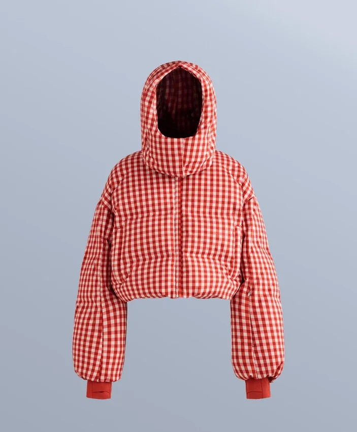 Chaqueta de pantalones cortos de esquí ligera, 80 % plumón y 20 % Minardi Piume, resistente al agua Chaqueta de pantalones cortos de esquí ligera, 80 % plumón y 20 % Minardi Piume, resistente al agua