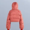 Chaqueta de pantalones cortos de esquí ligera, 80 % plumón y 20 % Minardi Piume, resistente al agua Chaqueta de pantalones cortos de esquí ligera, 80 % plumón y 20 % Minardi Piume, resistente al agua