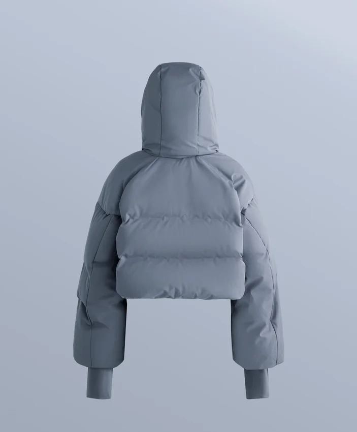 Chaqueta de pantalones cortos de esquí ligera, 80 % plumón y 20 % Minardi Piume, resistente al agua Chaqueta de pantalones cortos de esquí ligera, 80 % plumón y 20 % Minardi Piume, resistente al agua