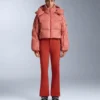 Chaqueta de pantalones cortos de esquí ligera, 80 % plumón y 20 % Minardi Piume, resistente al agua Chaqueta de pantalones cortos de esquí ligera, 80 % plumón y 20 % Minardi Piume, resistente al agua