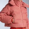 Chaqueta de pantalones cortos de esquí ligera, 80 % plumón y 20 % Minardi Piume, resistente al agua Chaqueta de pantalones cortos de esquí ligera, 80 % plumón y 20 % Minardi Piume, resistente al agua