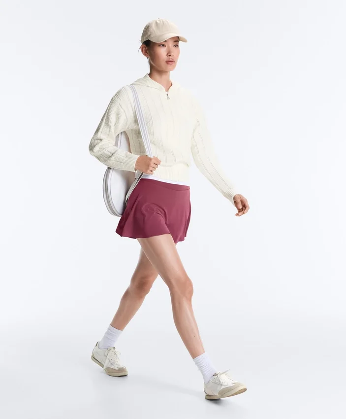Chaqueta de punto calado con capucha Chaqueta de punto calado con capucha