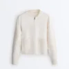 Chaqueta de punto con diseño de rombos Chaqueta de punto con diseño de rombos