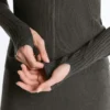 Chaqueta de punto de corte entallado con capucha Chaqueta de punto de corte entallado con capucha