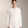 Chaqueta de punto lavada con capucha Chaqueta de punto lavada con capucha
