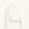 Chaqueta de punto lavada con capucha Chaqueta de punto lavada con capucha