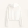 Chaqueta de punto lavada con capucha Chaqueta de punto lavada con capucha