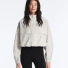 Chaqueta elástica a rayas Chaqueta elástica a rayas