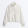 Chaqueta elástica a rayas Chaqueta elástica a rayas