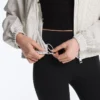 Chaqueta elástica a rayas Chaqueta elástica a rayas