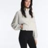 Chaqueta elástica a rayas Chaqueta elástica a rayas