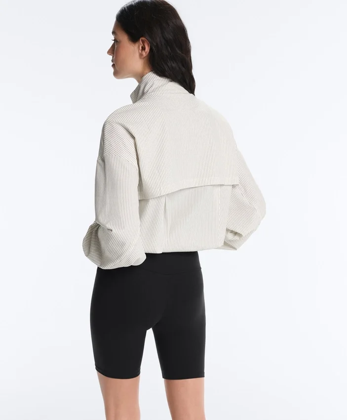 Chaqueta elástica a rayas Chaqueta elástica a rayas