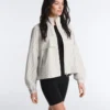 Chaqueta elástica a rayas Chaqueta elástica a rayas