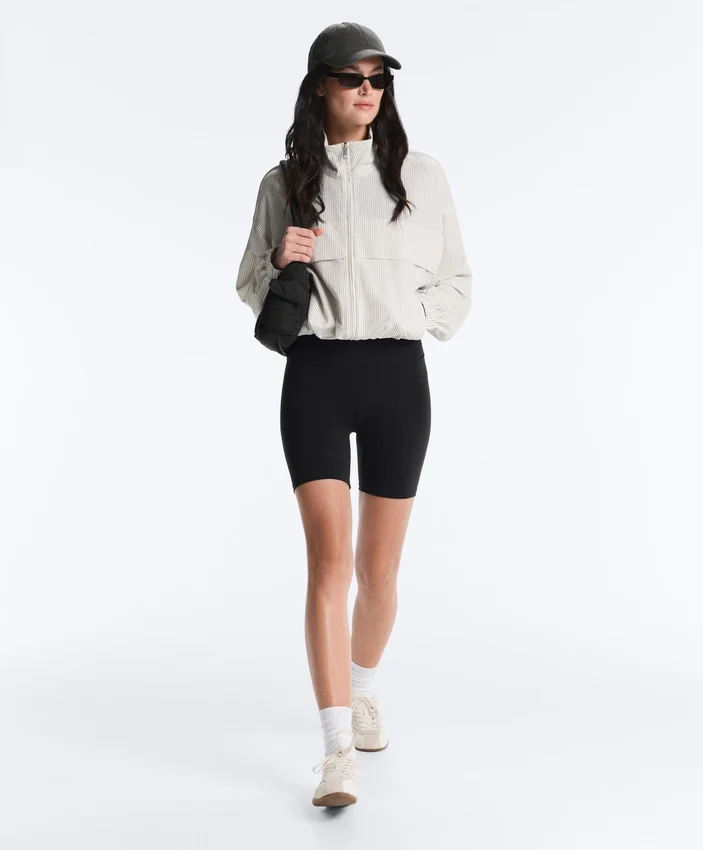 Chaqueta elástica a rayas Chaqueta elástica a rayas