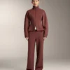 Chaqueta entallada en la cintura con modal cepillado Chaqueta entallada en la cintura con modal cepillado