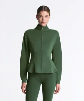 Chaqueta entallada en la cintura con modal Soft Touch