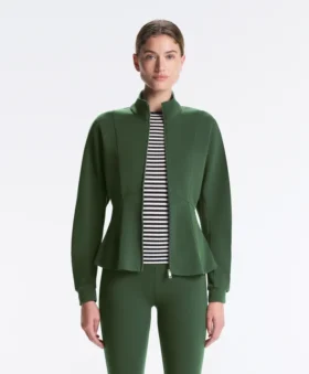 Chaqueta entallada en la cintura con modal Soft Touch