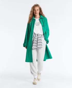 Chaqueta impermeable extra ligera de largo medio 10K