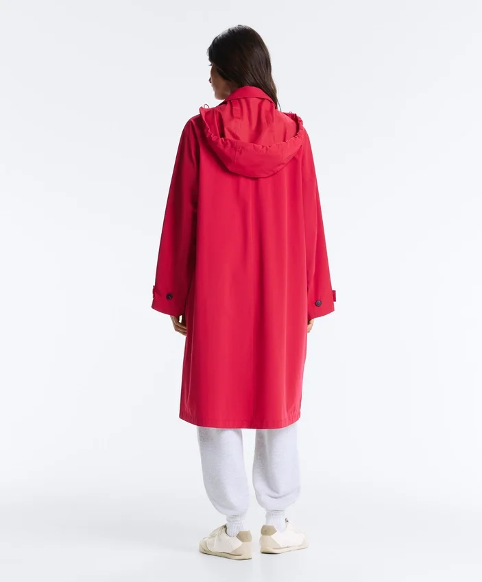 Chaqueta impermeable extra ligera de largo medio 10K Chaqueta impermeable extra ligera de largo medio 10K