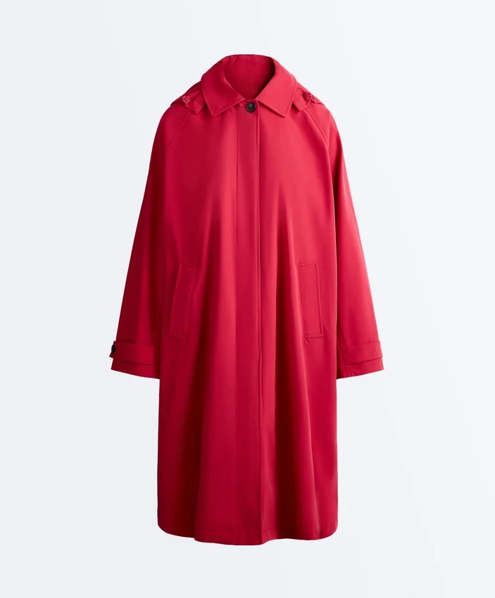 Chaqueta impermeable extra ligera de largo medio 10K Chaqueta impermeable extra ligera de largo medio 10K