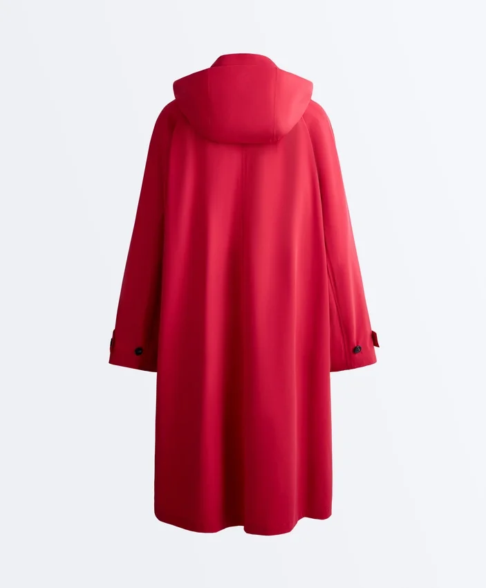 Chaqueta impermeable extra ligera de largo medio 10K Chaqueta impermeable extra ligera de largo medio 10K