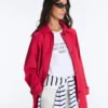 Chaqueta impermeable extra ligera de largo medio 10K Chaqueta impermeable extra ligera de largo medio 10K