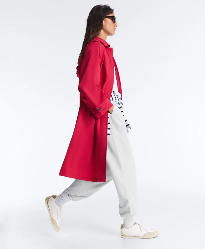 Chaqueta impermeable extra ligera de largo medio 10K Chaqueta impermeable extra ligera de largo medio 10K